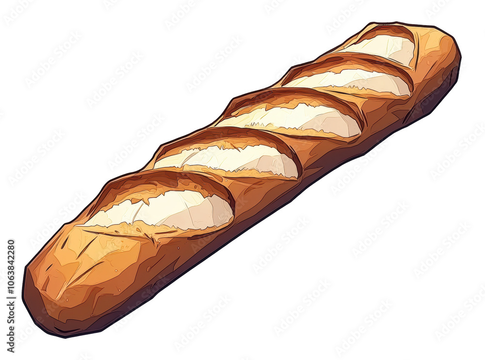 Indulge in the art of baking discover how to create perfectly crusty baguettes at home transparent background Indulge in the art of baking discover how to create perfectly crusty baguettes at home transparent background