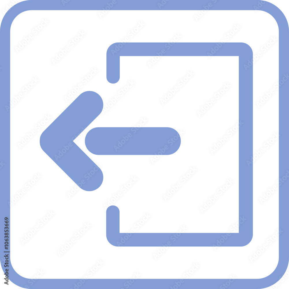 Log Out Vector Icon Log Out Vector Icon