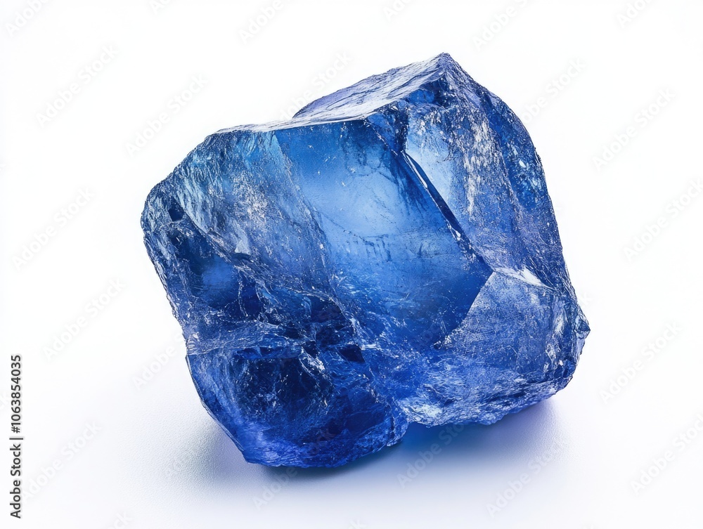 Obraz premium Large Blue Ice Block