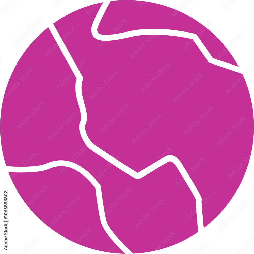 Earth Globe Vector Icon Earth Globe Vector Icon