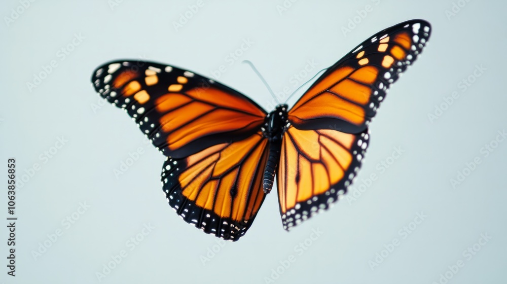 Fototapeta premium butterfly isolated on white