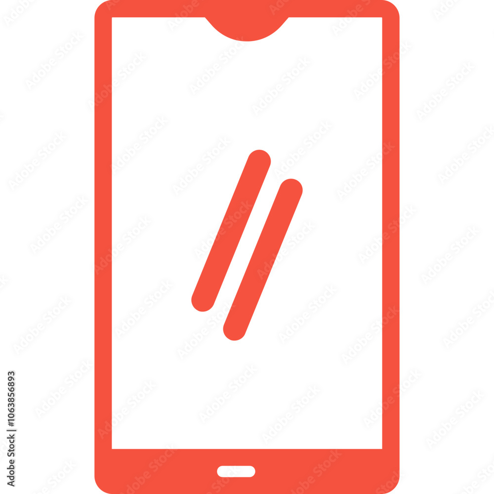 Obraz premium Smartphone Vector Icon Design