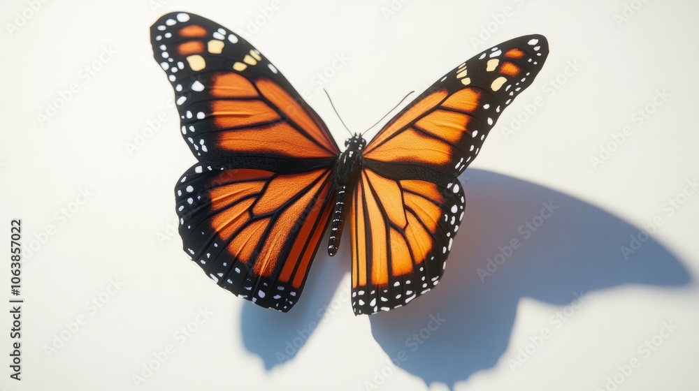 Fototapeta premium butterfly isolated on white