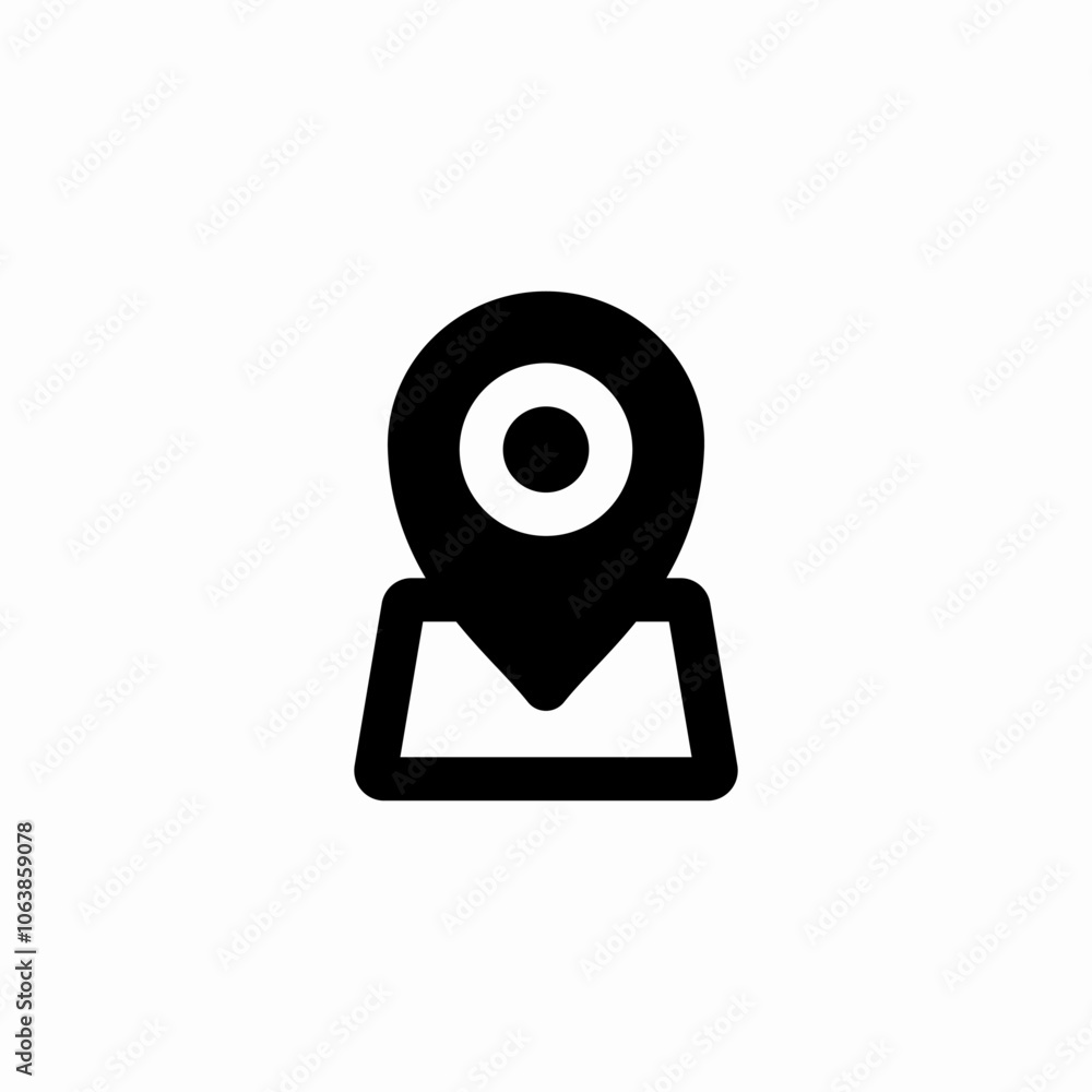 location pin icon sign vector location pin icon sign vector