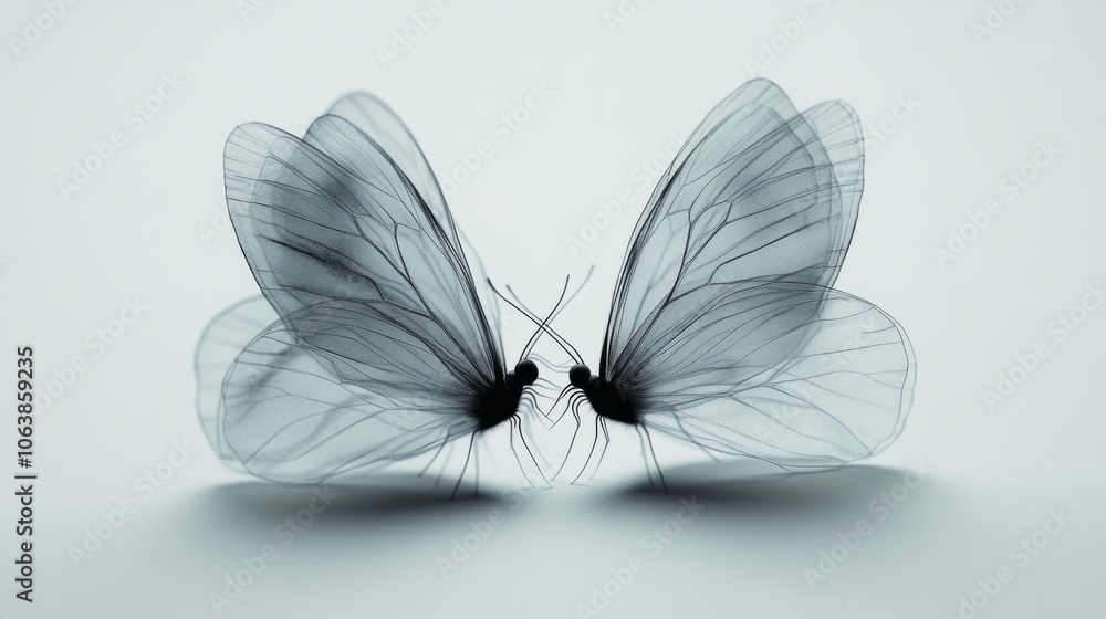butterflys isolated on white butterflys isolated on white