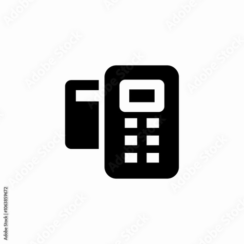 pos payment icon sign vector