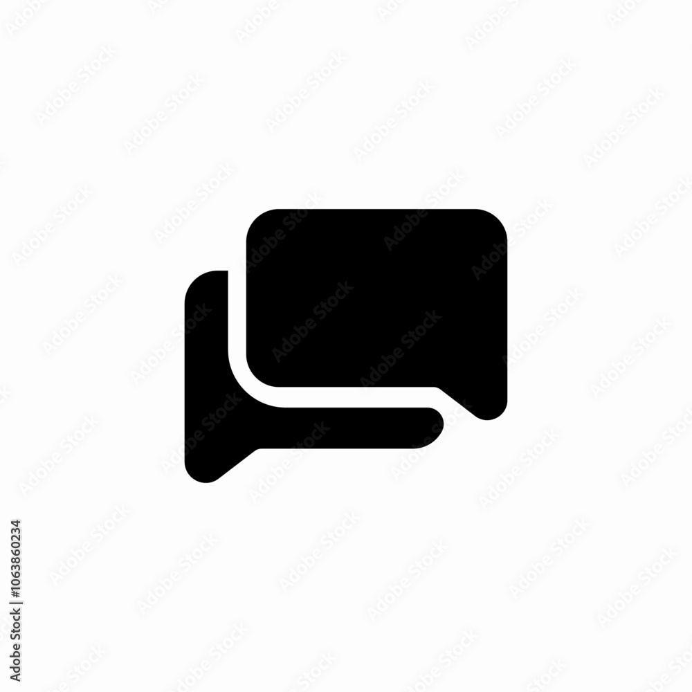 speech bubble talk icon sign vector speech bubble talk icon sign vector