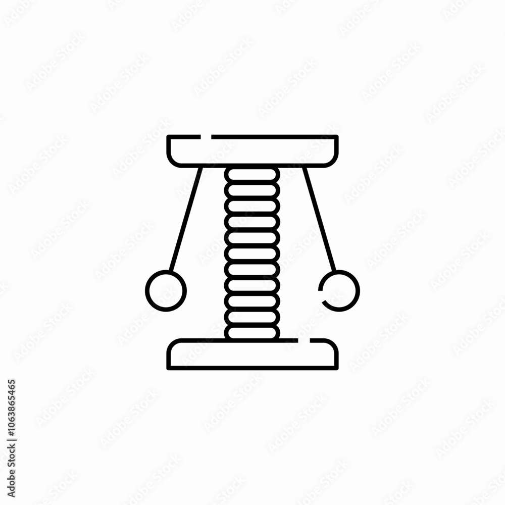 cat scratching post icon sign vector cat scratching post icon sign vector