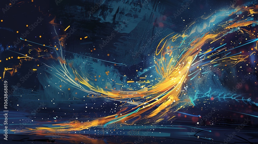 Obraz premium fractal realms