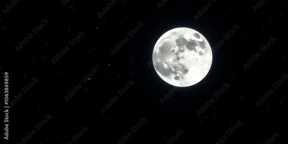 A close-up of a full moon shining brightly in the night sky, showing craters and texture on the lunar surface, night, craters A close-up of a full moon shining brightly in the night sky, showing craters and texture on the lunar surface, night, craters