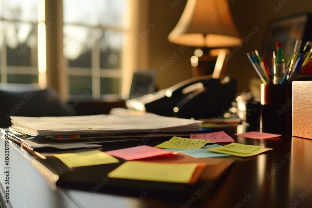 Obraz premium Organize Your Workspace with Effective Stationery Solutions