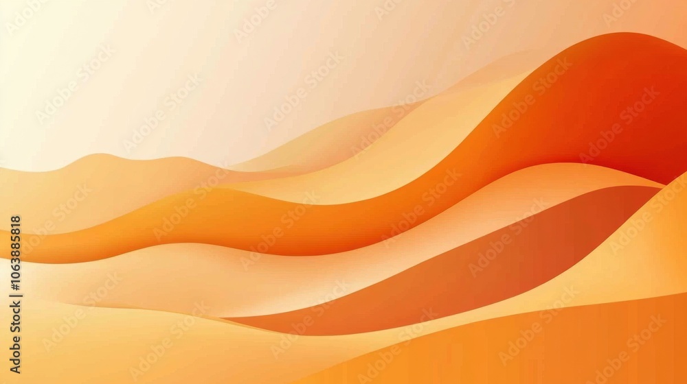 Stunning golden sand dunes create a serene desert landscape under a clear blue sky. Stunning golden sand dunes create a serene desert landscape under a clear blue sky.