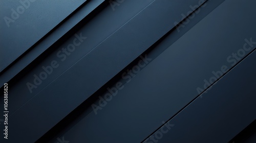 Wallpaper Mural Abstract metallic waves creating fluid motion against a dark background. Torontodigital.ca