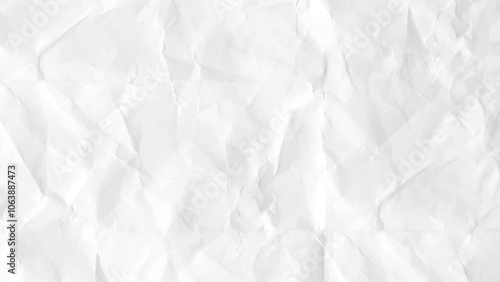 crumpled paper background.