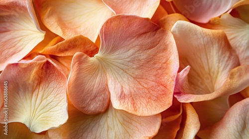 Delicate Rose Petals in Soft Natural Light