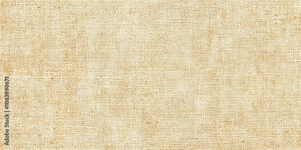 Fototapeta premium 自然な布地の質感が際立つ、穏やかな色合いのキャンバスが広がる静かな背景の一枚