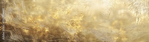 Abstract Golden Texture with Wrinkles and Lines photo