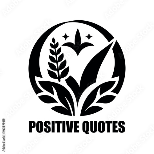 Beautiful Positive Quotes Silhouette Vectors for Posters & Cards