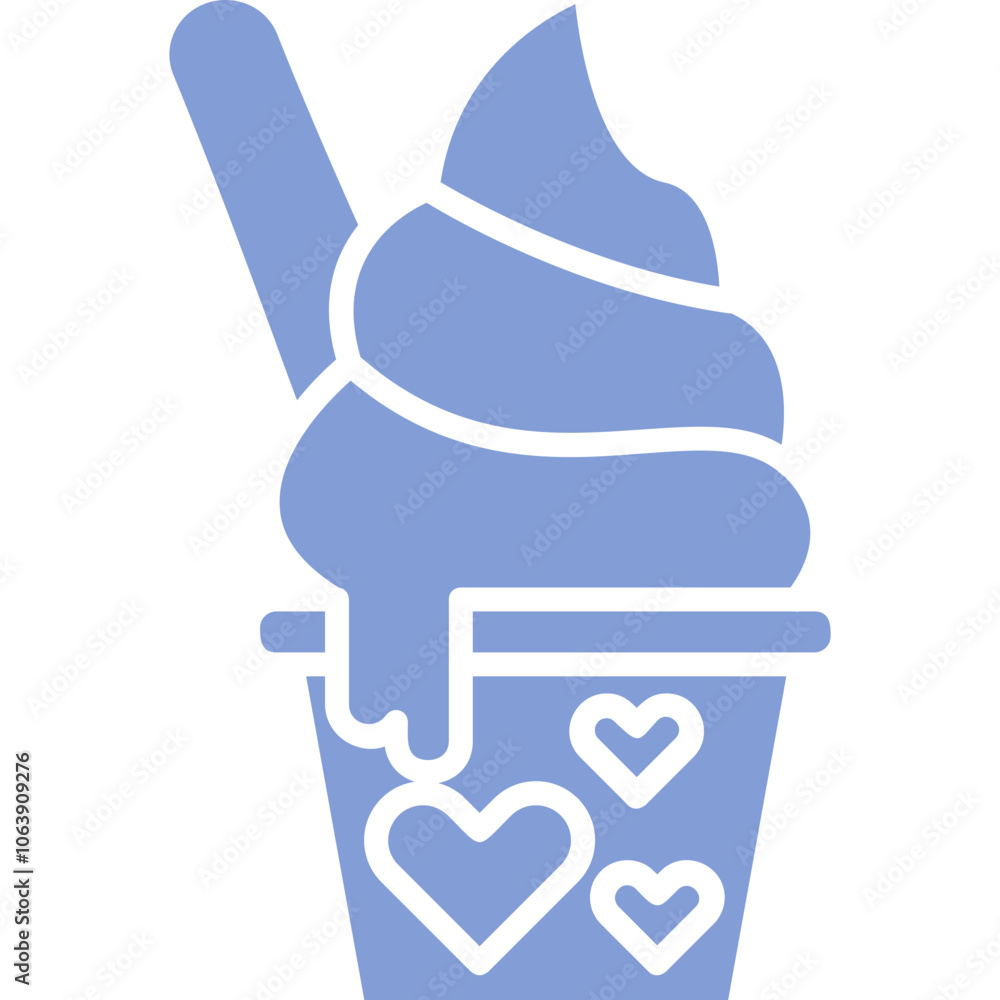 Ice Cream Vector Icon Ice Cream Vector Icon