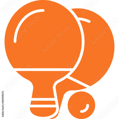 Table Tennis Vector Icon