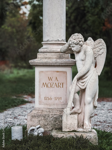 Mozart grave photo