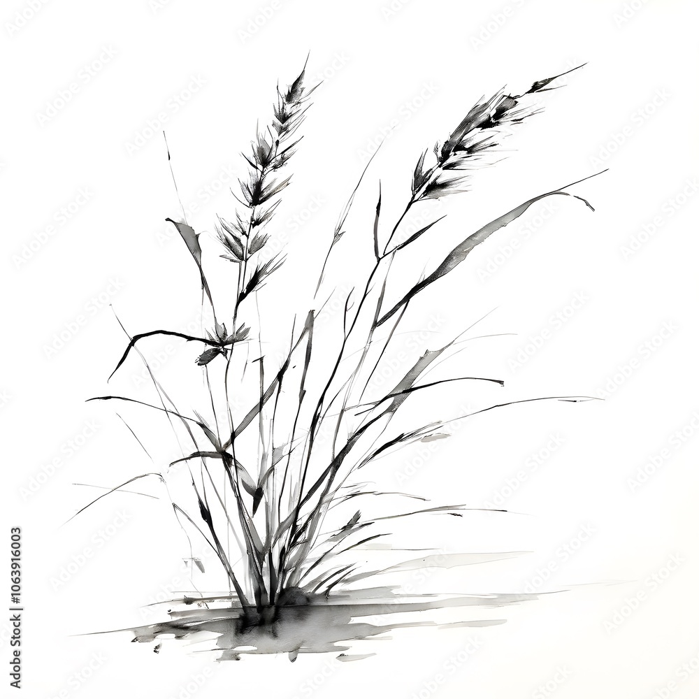 Fototapeta premium Flower concept design idea isolated on a white background