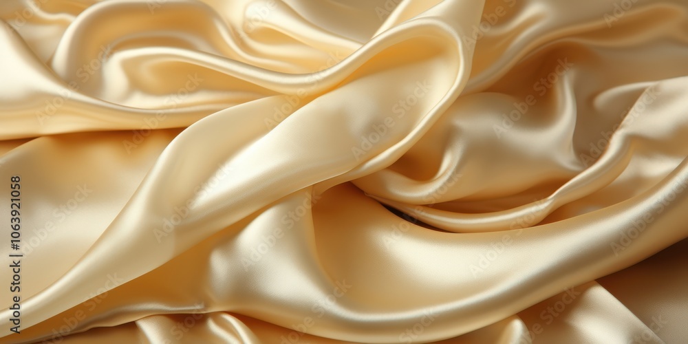 The luxurious drape of silky fabric, smooth and flowing, a captivating texture of elegance and sophistication The luxurious drape of silky fabric, smooth and flowing, a captivating texture of elegance and sophistication