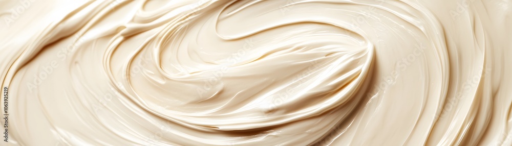 Swirling Cream Texture Close Up Swirling Cream Texture Close Up