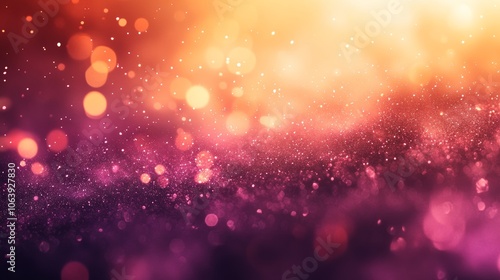 Stylish Christmas abstract background with color bursts and festive bokeh lights