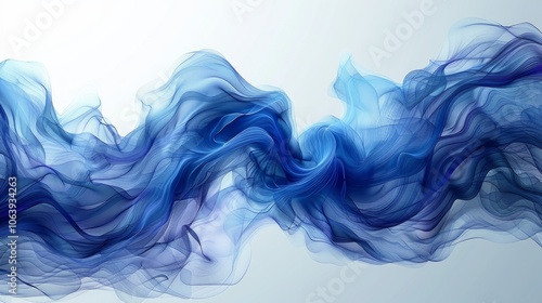 Abstract water background, vector wave illustration eps10