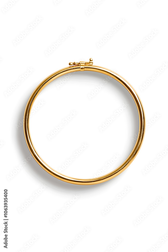 Golden ring isolated on white background Golden ring isolated on white background