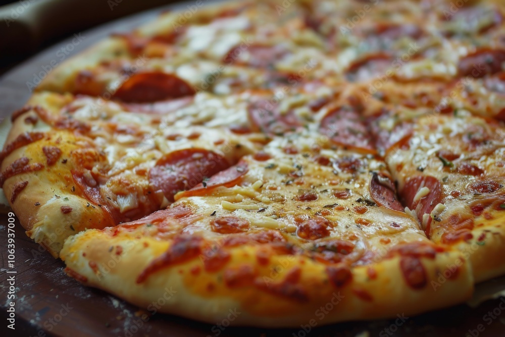 Freshly baked pizza Freshly baked pizza