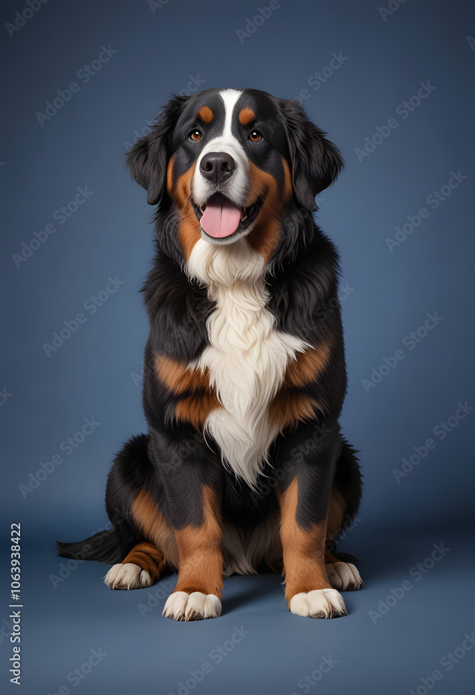 Fototapeta premium bernese mountain dog 