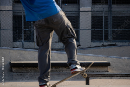 Skater on Rail