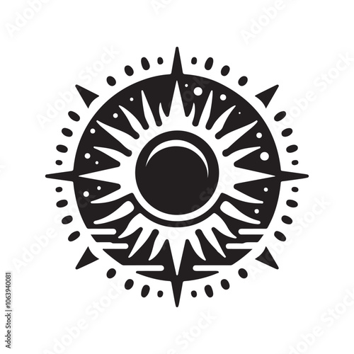 Download Sunshine Silhouette Vector Illustrations for Summer Projects