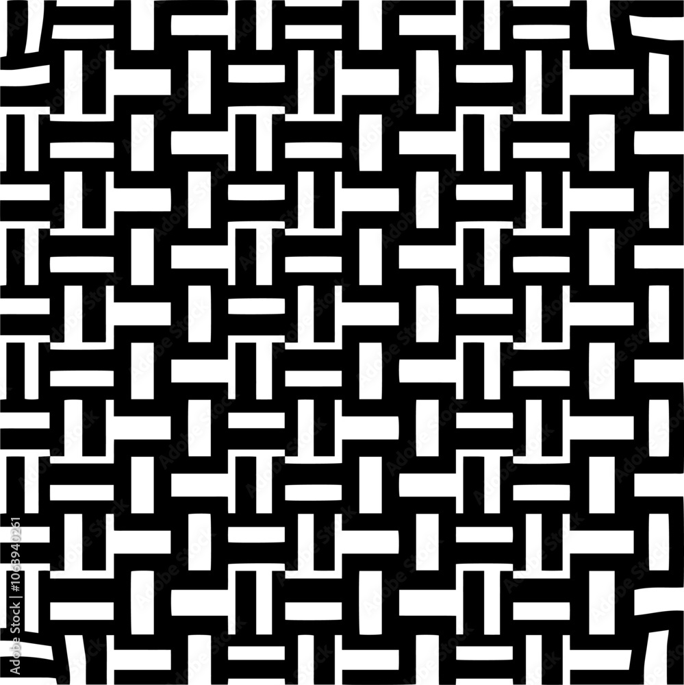 Seamless texture for fashion, textile design, wallpaper, banner, card, invitation, backgrounds ,wrapping paper, fabrics and home decor. Simple repeat pattern. Black and white color. Seamless texture for fashion, textile design, wallpaper, banner, card, invitation, backgrounds ,wrapping paper, fabrics and home decor. Simple repeat pattern. Black and white color.