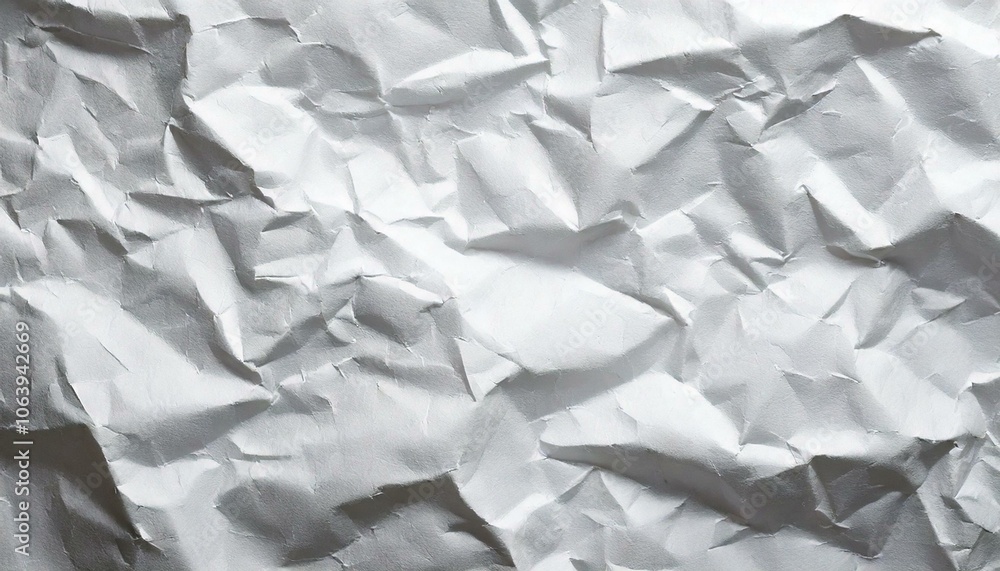 textura de papel blanco arrugado con sombras grises realista textura de papel blanco arrugado con sombras grises realista