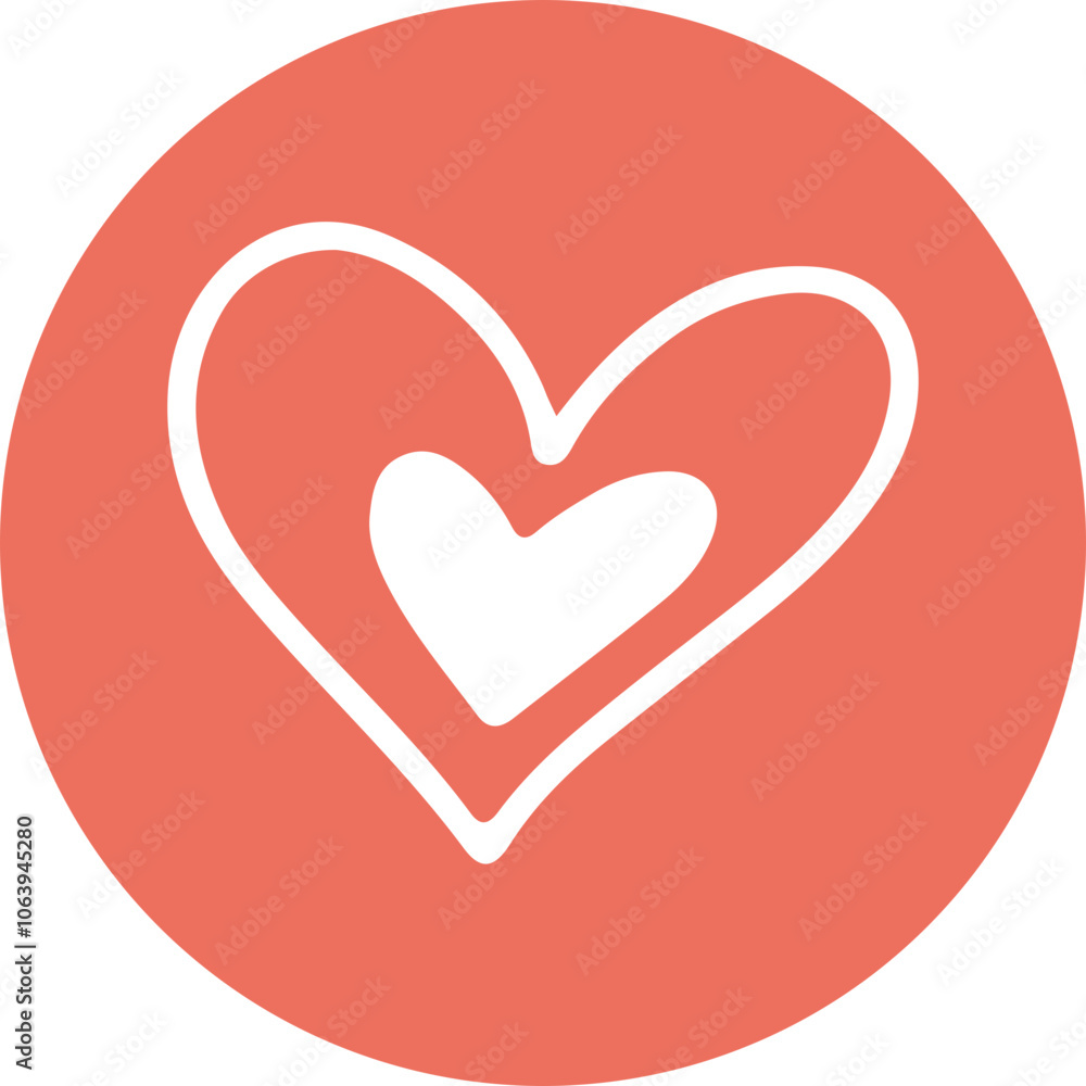 Set of romantic icons with hearts, Love icons, heart, Valentine’s day Set of romantic icons with hearts, Love icons, heart, Valentine’s day