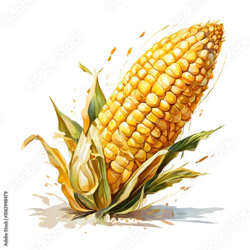 kitchen object design food concept on a white background