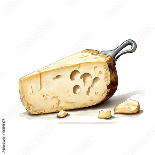 kitchen object design food concept on a white background