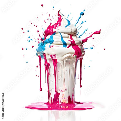 kitchen object design food concept on a white background