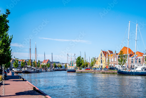 Hafen von Harlingen, Niederlande 