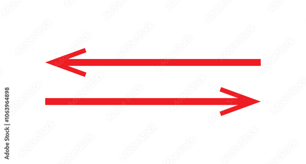 horizontal straight arrow. Thin long arrow vector icon. Right thin line, horizontal arrow long vector element. horizontal straight arrow. Thin long arrow vector icon. Right thin line, horizontal arrow long vector element.