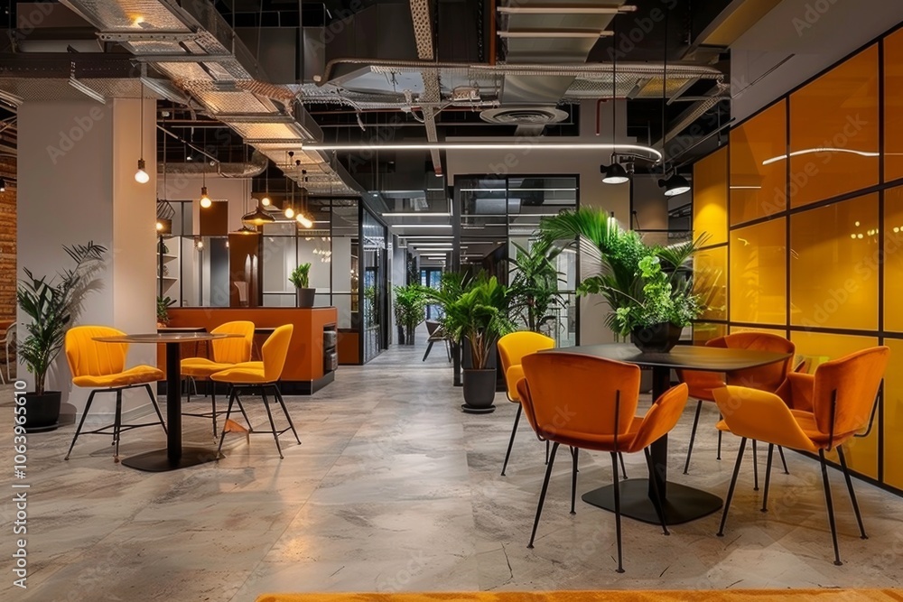 Fototapeta premium Interior of a modern empty business office