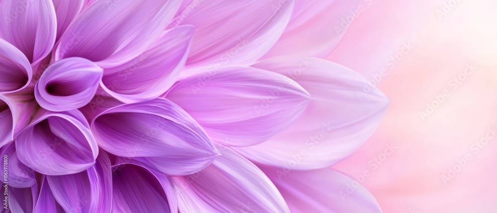 A tight shot of a purple bloom against a pink backdrop A tight shot of a purple bloom against a pink backdrop