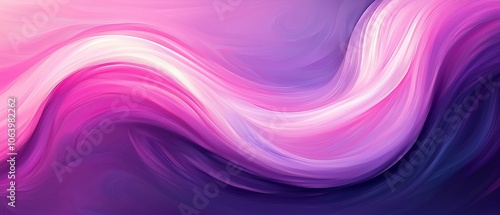  A pink and purple abstract backdrop featuring undulating wave-like lines