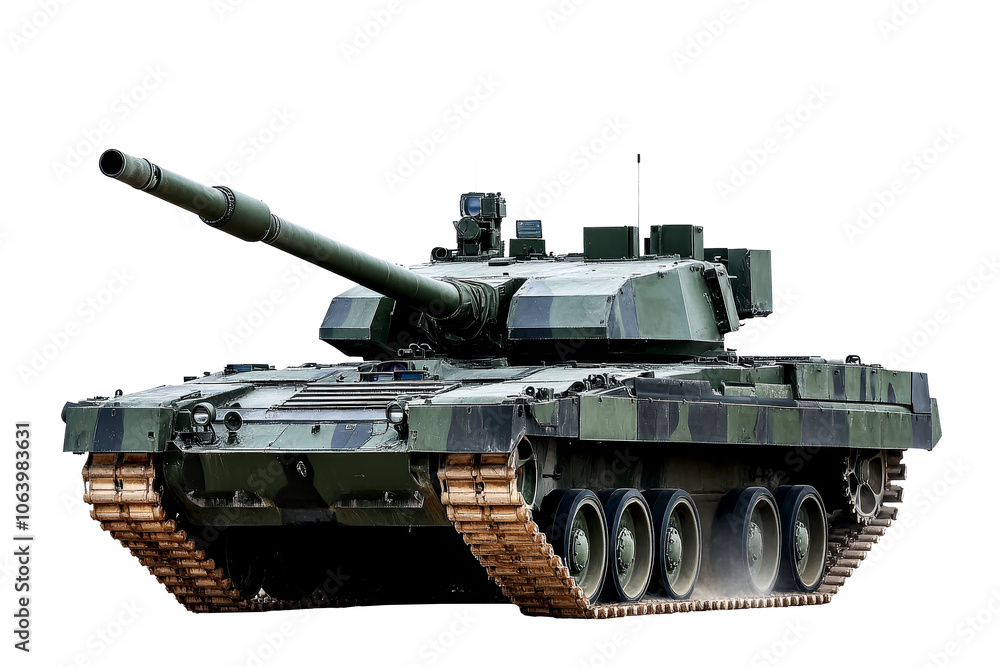 Rusty Abandoned Military Tank on Transparent Background Rusty Abandoned Military Tank on Transparent Background