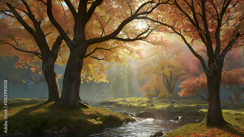 autumn in the forest