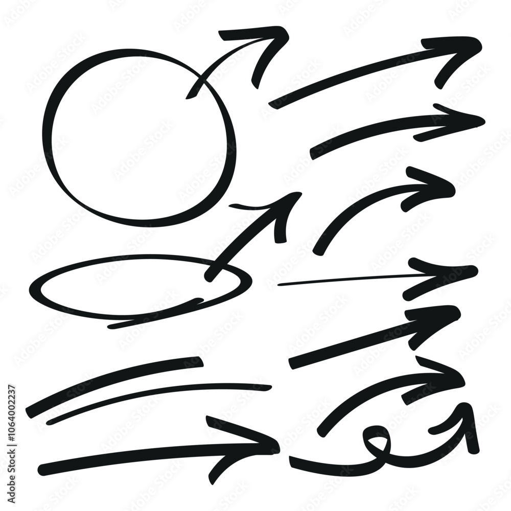 Vector Arrow Set Collection for Web, UI, and Graphic Design