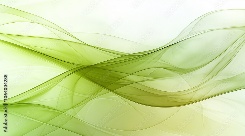 Abstract green background with soft, blurred lines and curves, creating an elegant and minimalist design for nature-themed designs or environmental themes. Abstract green background with soft, blurred lines and curves, creating an elegant and minimalist design for nature-themed designs or environmental themes.